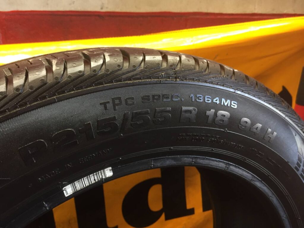 18 inch SET OF 4 USED ALL SEASON TIRES 